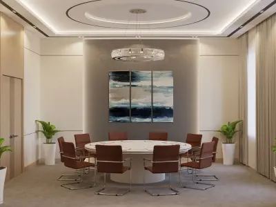 Meeting room 3D model