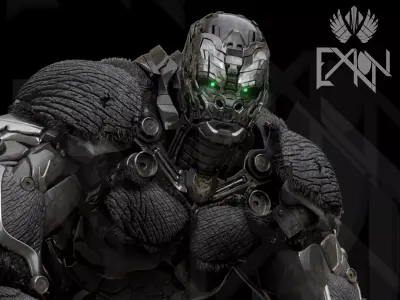 Transformers Optimus Primal ROTB Beast Form 3D model