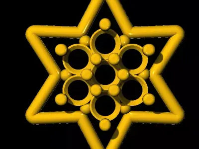 Tops earrings   3D print model