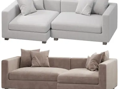 NEBULA LIGHT SOFA by 100mileny 3D model