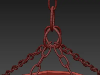 Turquoise Bead 3D model