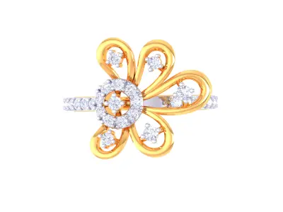  Women Ring MTL 3dm STL OBJ FBX Details 3D print model 30