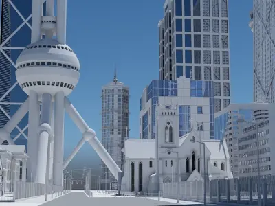 City Builder Kit 1 3D model