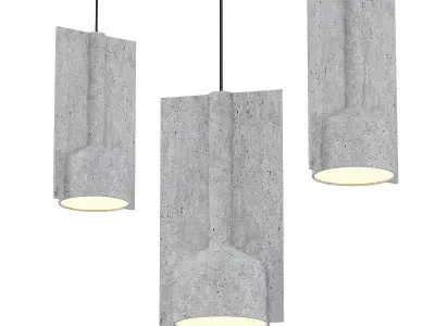 IMPERFECTION lamp hanging 3D model