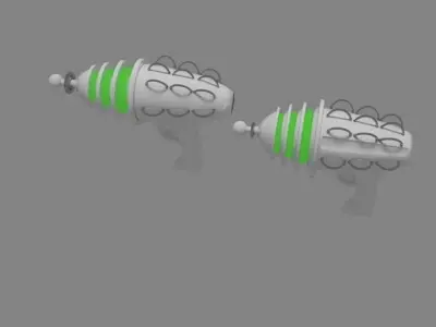 Alien Gun  3D model