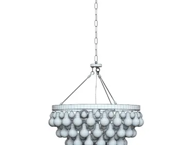 Crate and Barrel - Lure Chandelier 3D model