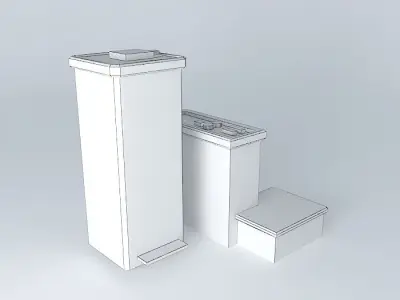 Tower of Bank Syariah Mandiri 3D model