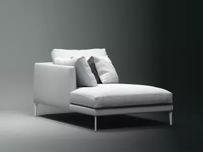 Paraiso Chaise Longue 3D model