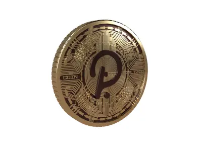 Polkadot Coin v8 001 3D model