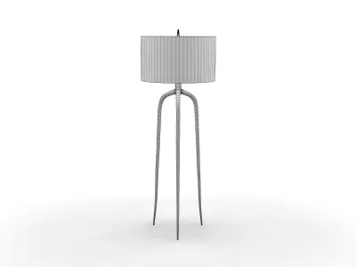 Uttermost Wish Bone Floor Lamp 3D model