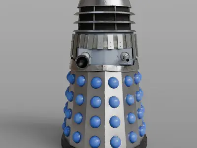 Classic Dalek 3D model