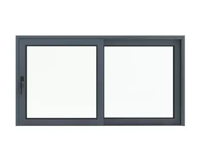 Metal Window 08 3D model