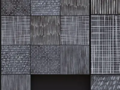 ABK Play Etno Dark Set 2 3D model