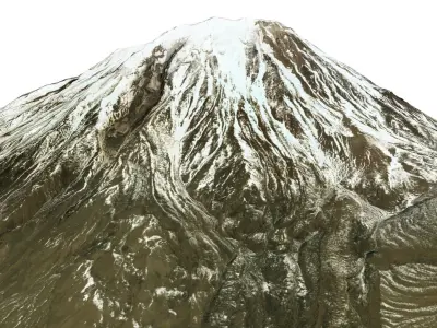 Mount Ararat 3D model