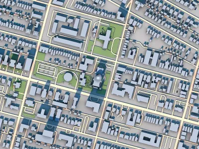 Cathedral Basilica of Saint Louis United States 3D model