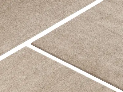 Carpet set 3130 - Wool Soft Beige Rug - 4k 3D model