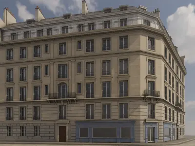 City Building II 3D model