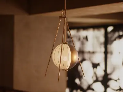 Hotel Lamp 3D model
