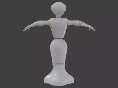 Robot Pepper Blender 3D model