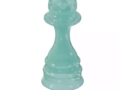 TRANSPARENT CHESS GAME PIECES PACK