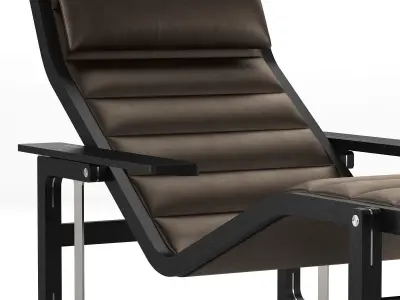 Byron Chaise Lounge 3D model