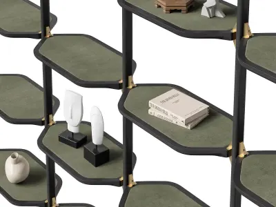 Baxter Libelle Bookcase 3D model