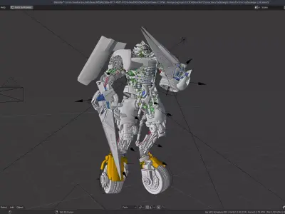 sideswipe transformer 3D model