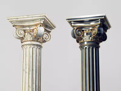 classic column 3D model