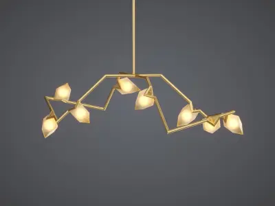 Bec Brittain Seed Chandelier 04 3D model