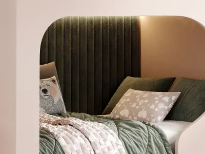 Kids bedroom N14 3D model