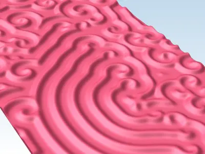 Panel for doors Capture 21 3D model