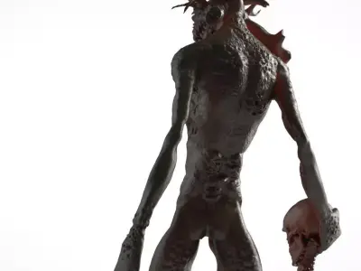 Swampstalk Abomination Creature Miniature 3D print model