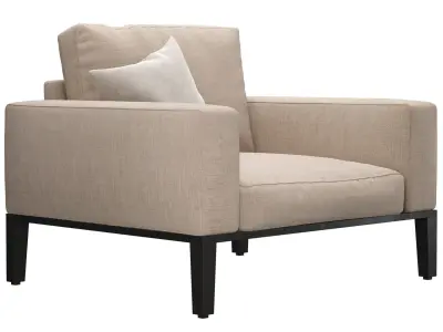 Harbor Outdoor - Balmoral Armchair 3D model