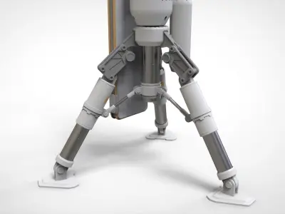 Sci fi antenna 6 3D model