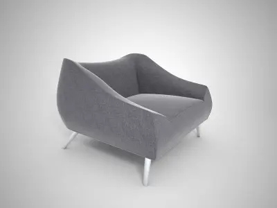01 CARMEL CHAIR 3D model