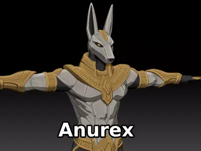Anurex High Poly 3D model