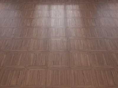 Parquet - Laminate - Wooden floor 2 in 1 Low-poly 3D model 24