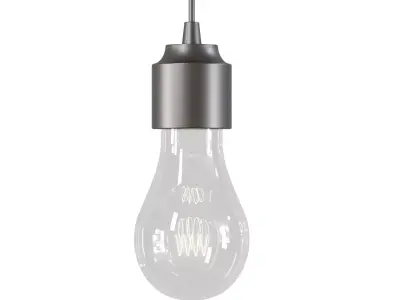 CARA VECCHIA LAMPADINA TRACK Low-poly 3D model