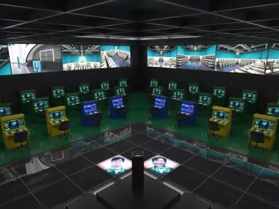Squid game Master control room  3D model