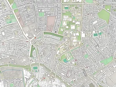  Cityscape Aleppo Syria 3D model