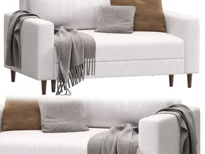 Sofa Ines Vertical 3D model