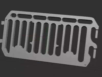 ROAD BARRIER 3D print model