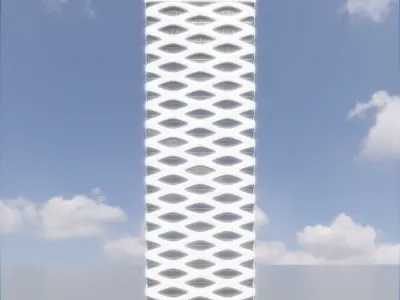 Parametric Building 1a13 3D model