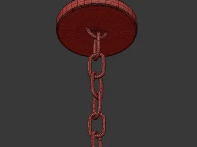 Crystal Lights Chandelier 3D model