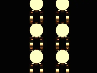 LIGHT WEIGHT 21 INCH CHAIN NECKLACE 3D PRINT MODEL 3D print model