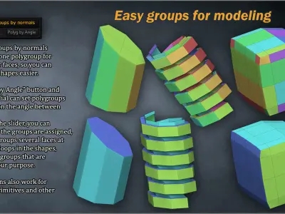 Power Shapes ZBrush Plugin 3D model