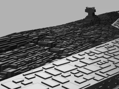 Executor- Class Super Star Destroyer 3D print model