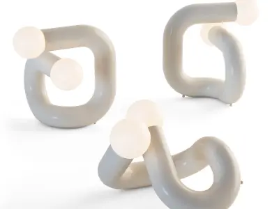 Axel Chay LAMPADAIRE set 3D model