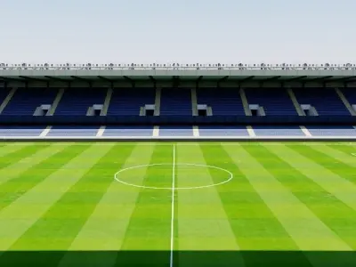 Windsor Park - Belfast Low-poly 3D model
