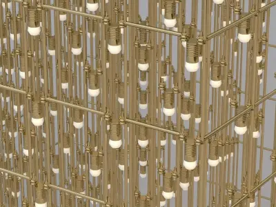 Universo Square Suspension 3D model